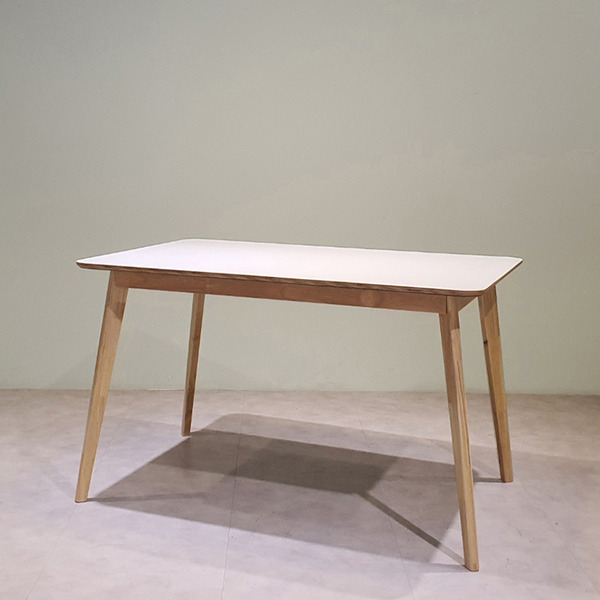 네이처 원목 라미네이트 사각 식탁 테이블1200
